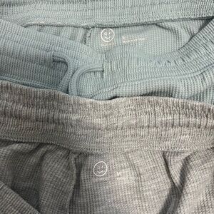 Hollister, waffle joggers